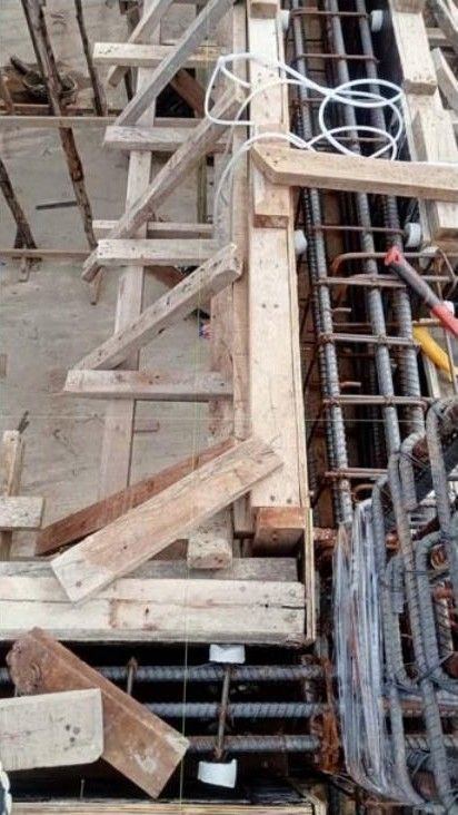 งานโครงสร้าง WECON — ค้ำยันใต้ท้องคาน จัดระยะให้รับน้ำหนักได้จริงตอนเท