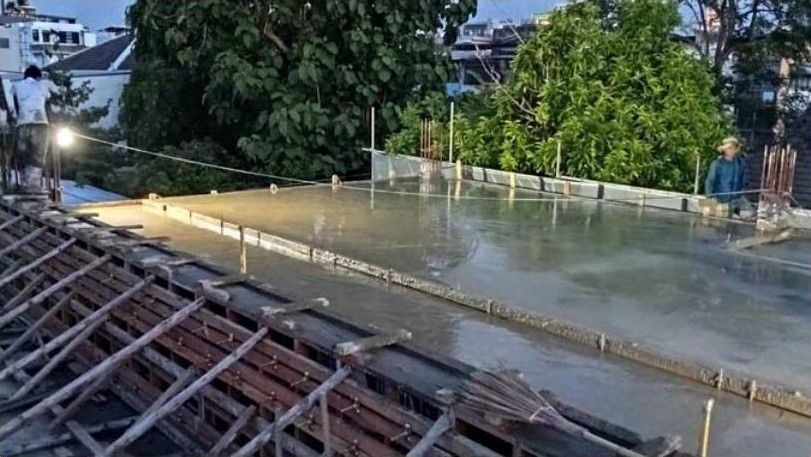งานโครงสร้าง WECON — เทคอนกรีตพื้นทั้งผืนให้จบในรอบเดียว